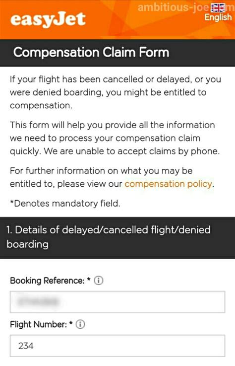 easyjet compensation claim form ec261.